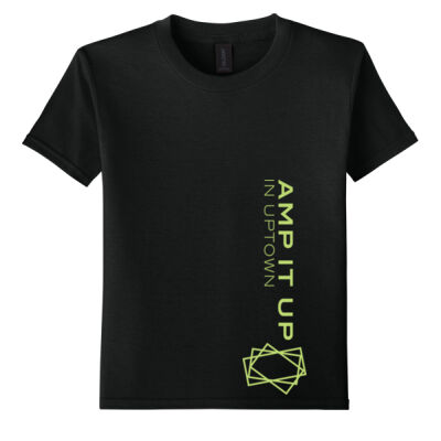 Youth AMP IT UP Black Tee  Thumbnail